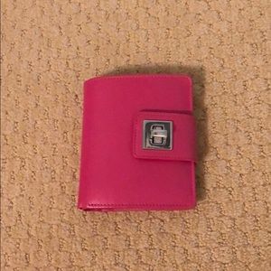 Pink wallet